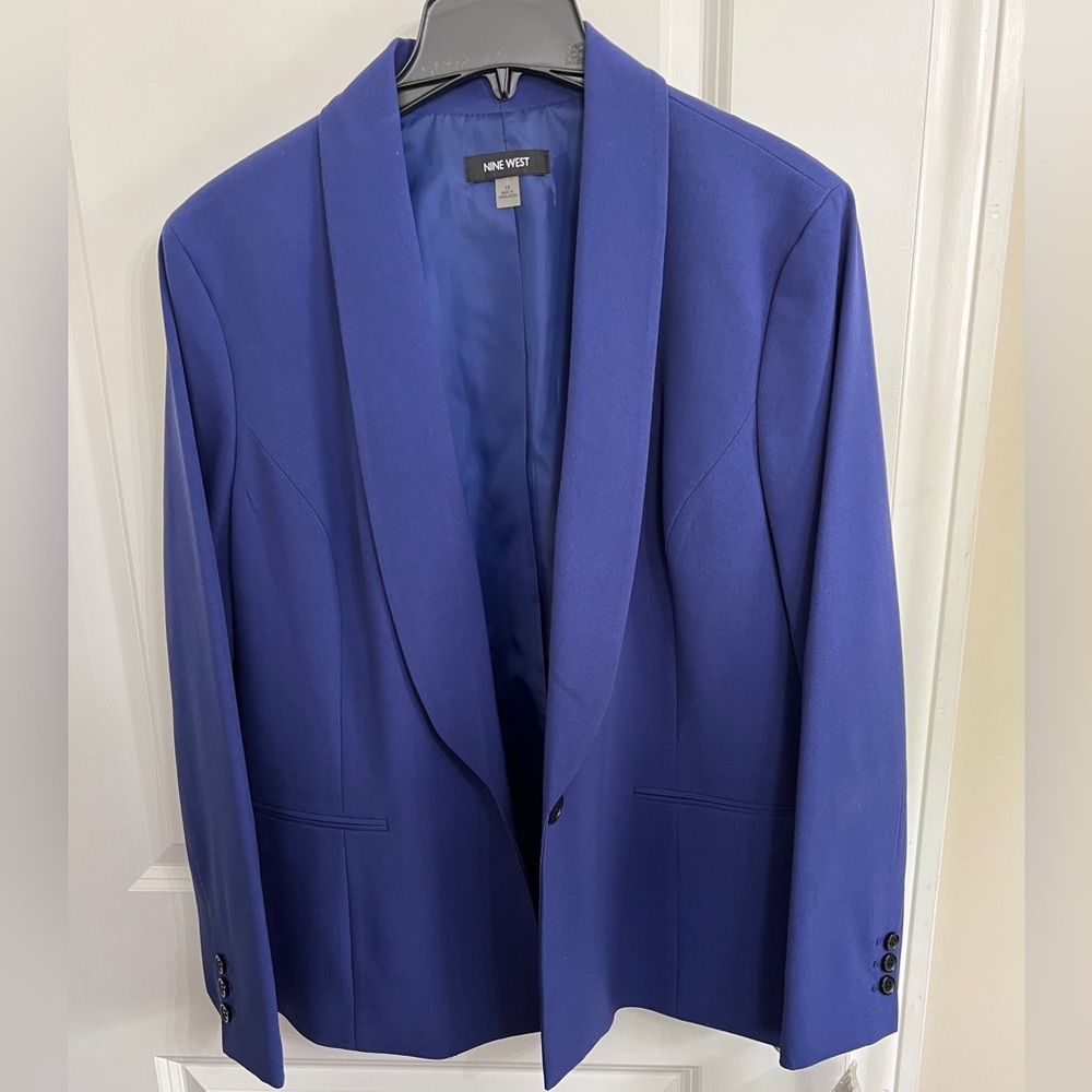 Nine West Blue Blazer